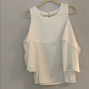 White off the shoulder blouse!